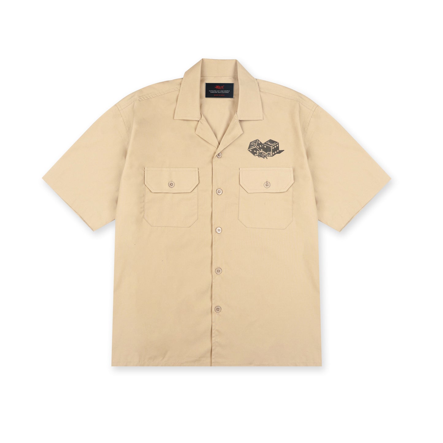 Dice Garage Shirt (Cream)