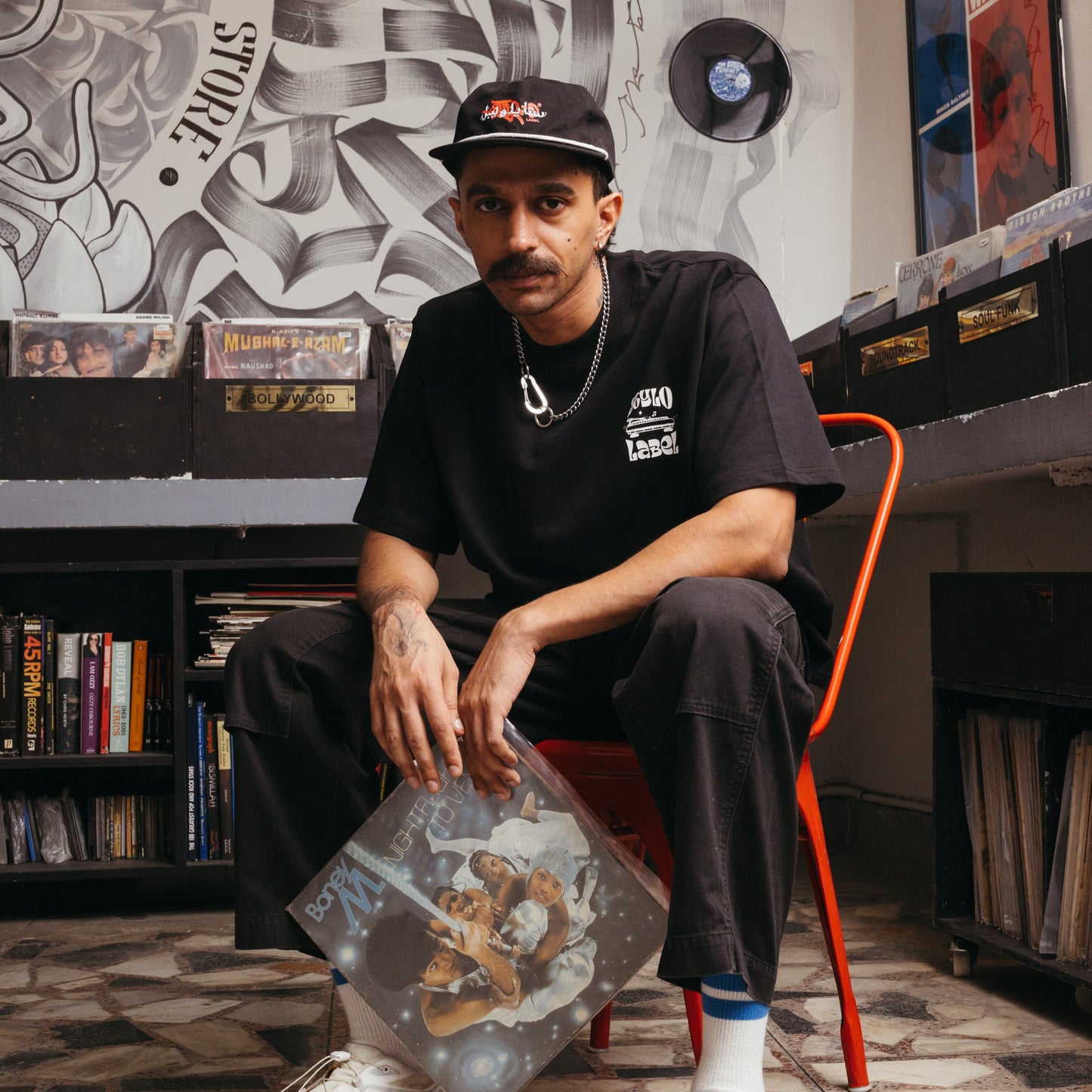 Arabic Tag Unstructured Cap