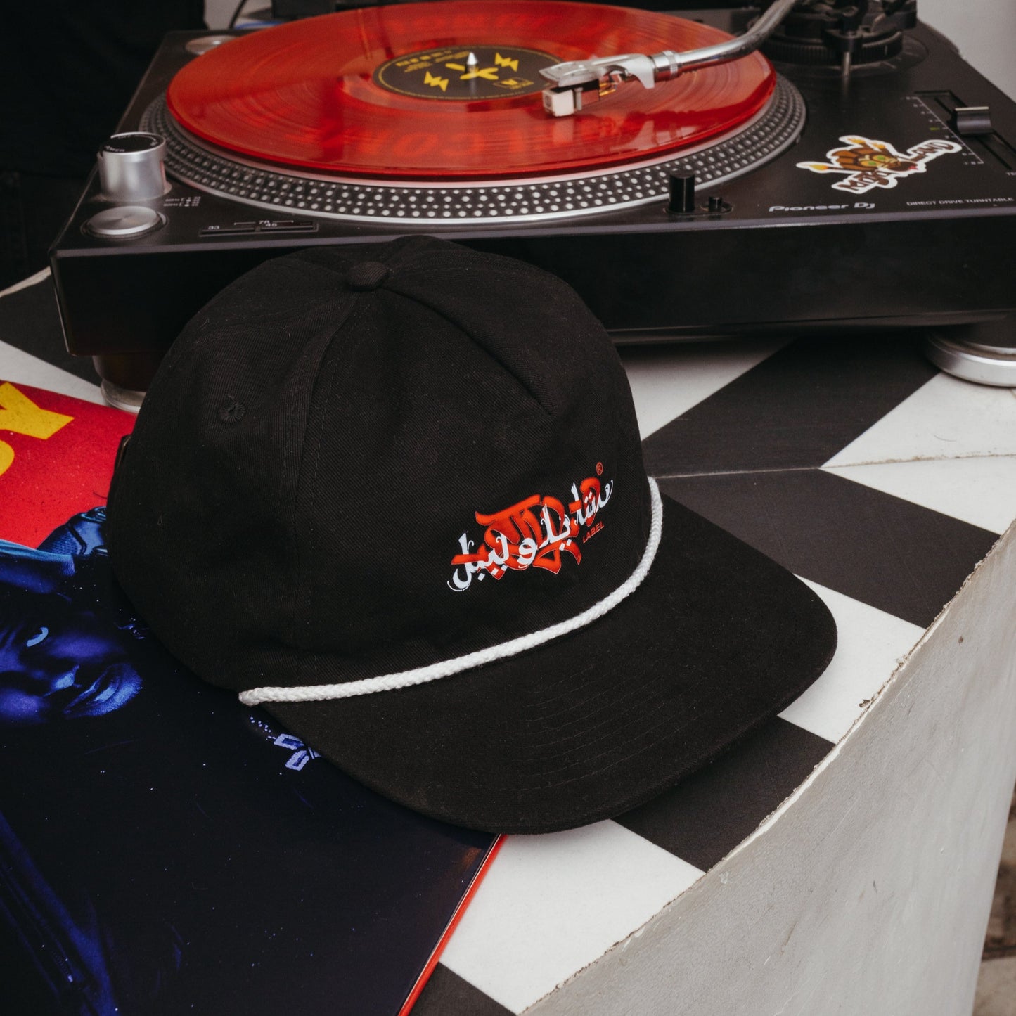 Arabic Tag Unstructured Cap