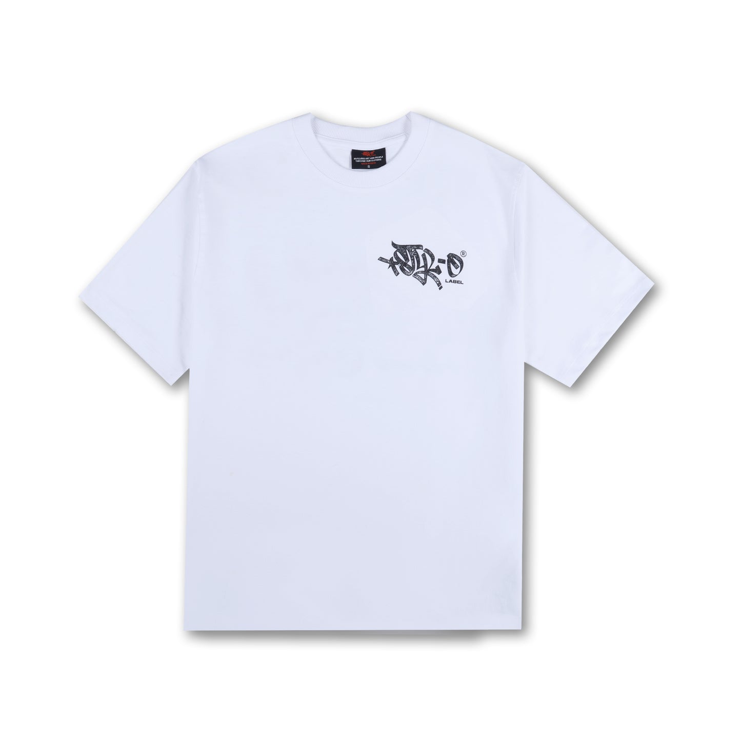 To The World Tag Tee (White)