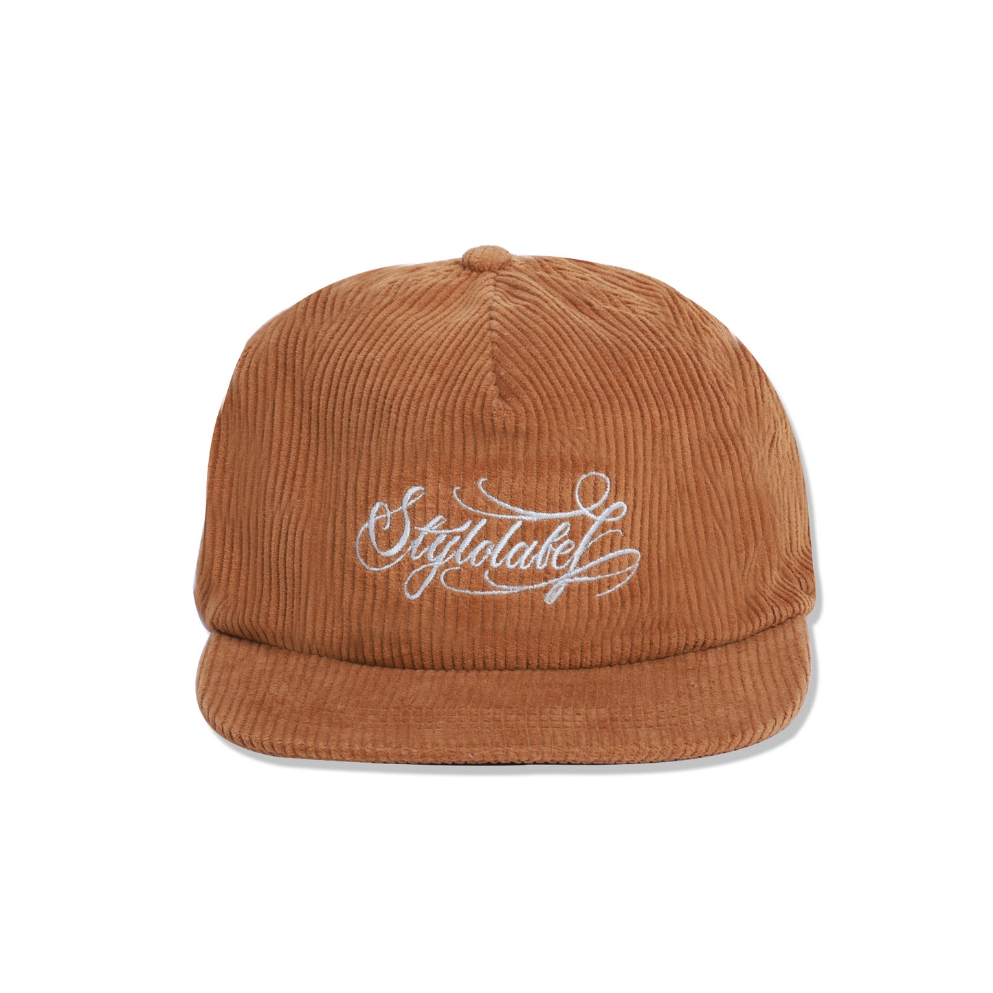 Mustard Corduroy Retro Cap (Silver)