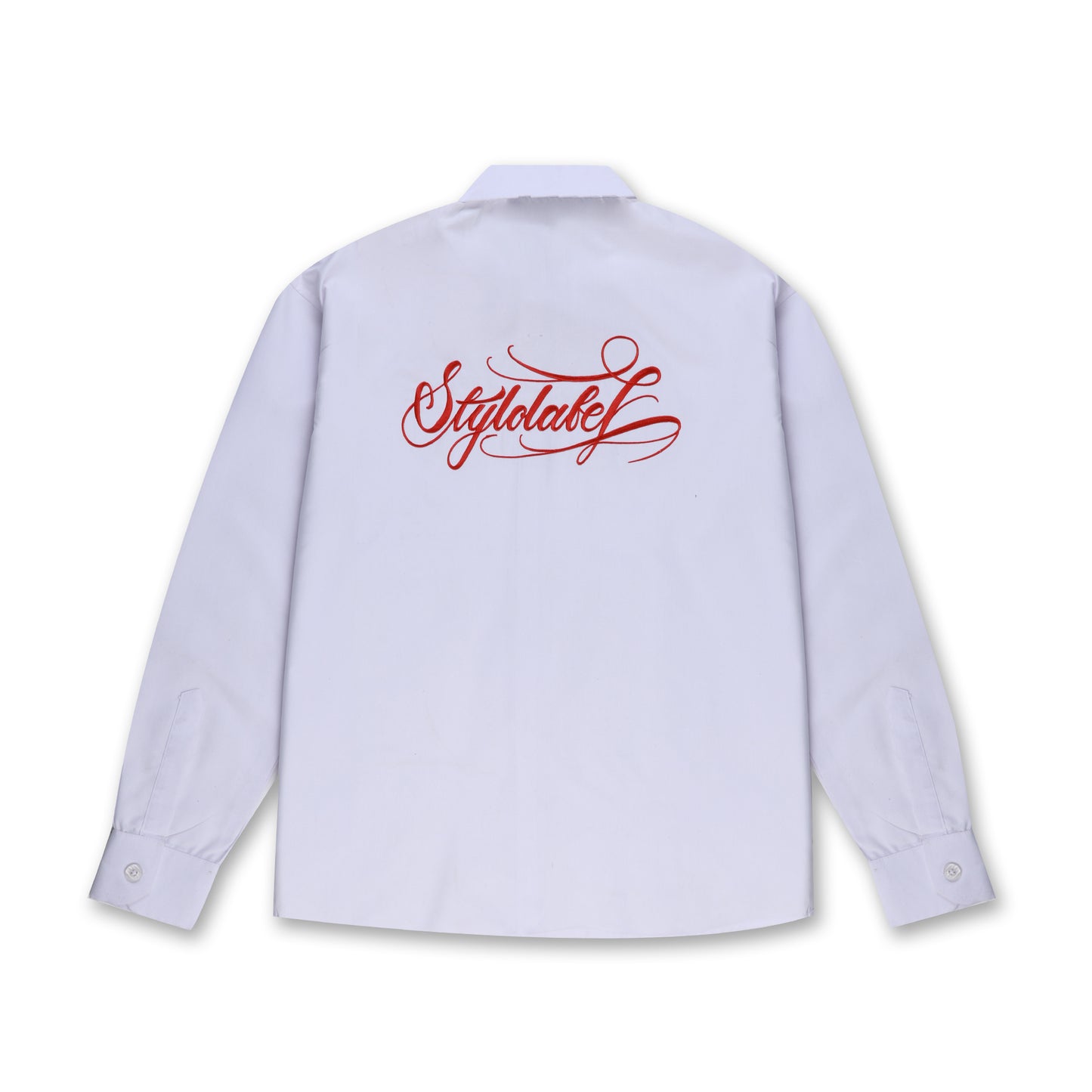 Embroidered Collar Shirt