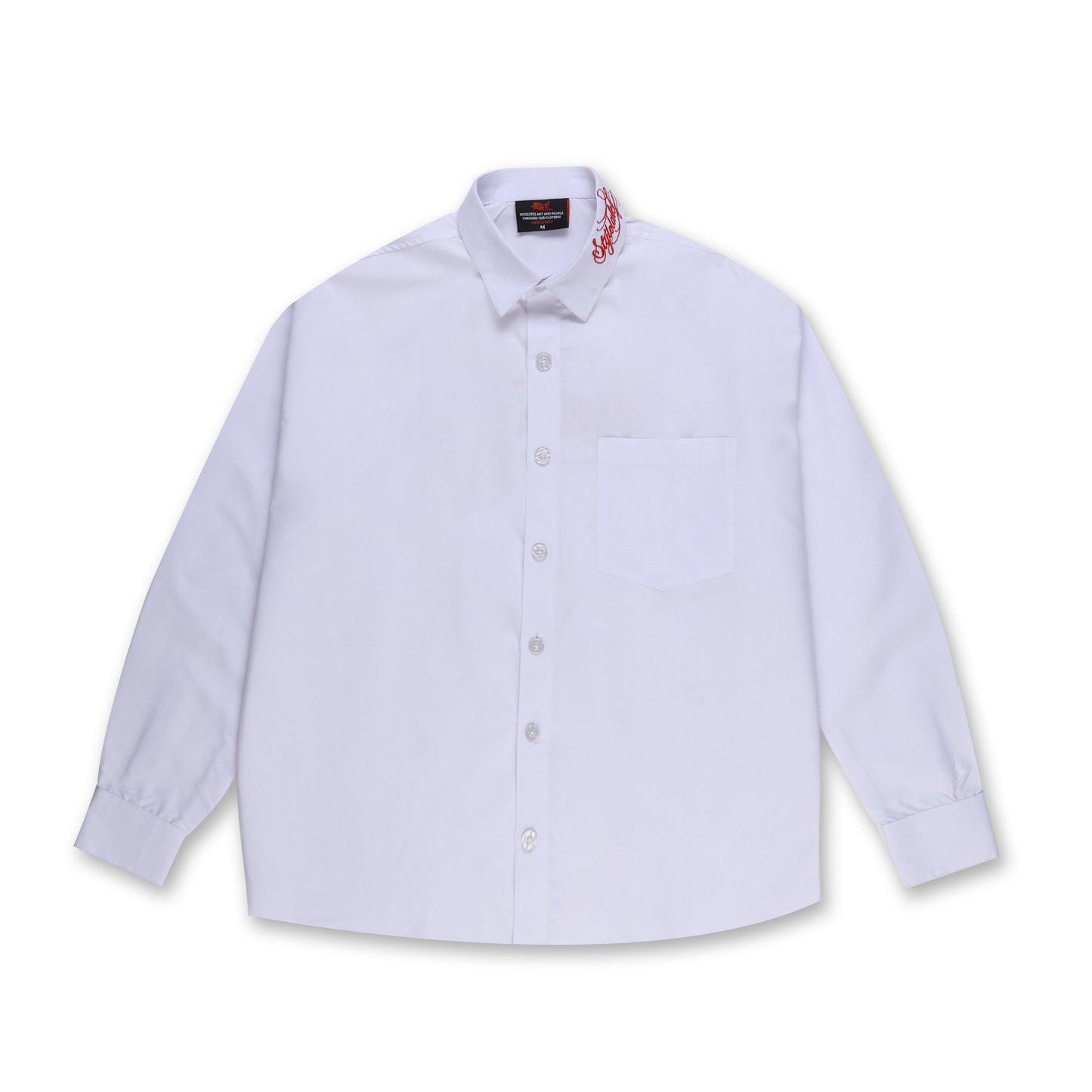 Embroidered Collar Shirt