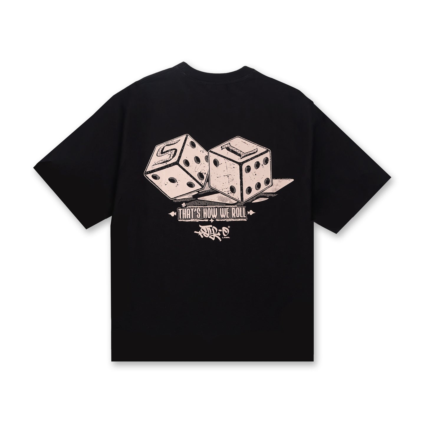 That's How We Roll Dice Tee (Black)