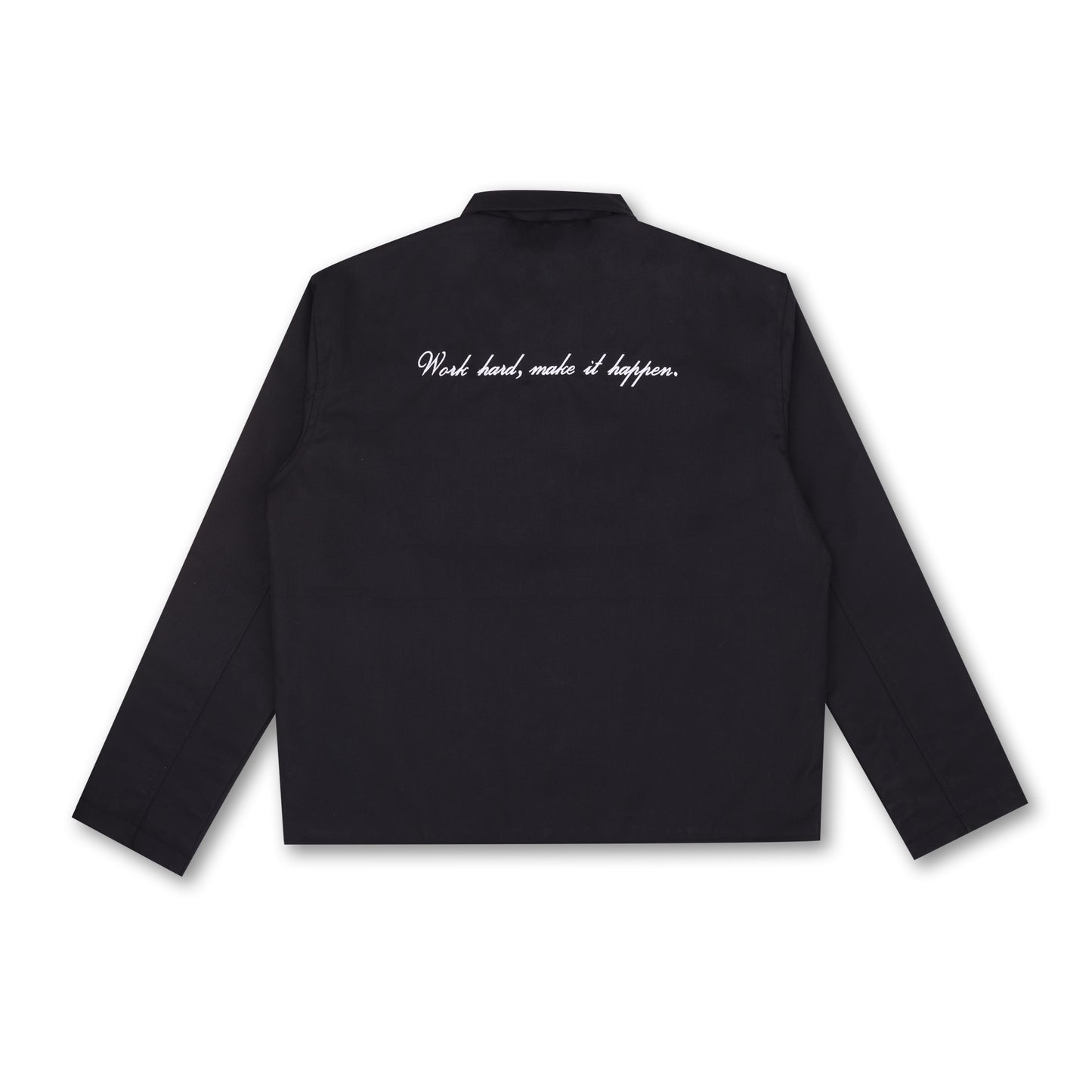 Work hard, Make it Happen Jacket (Black)
