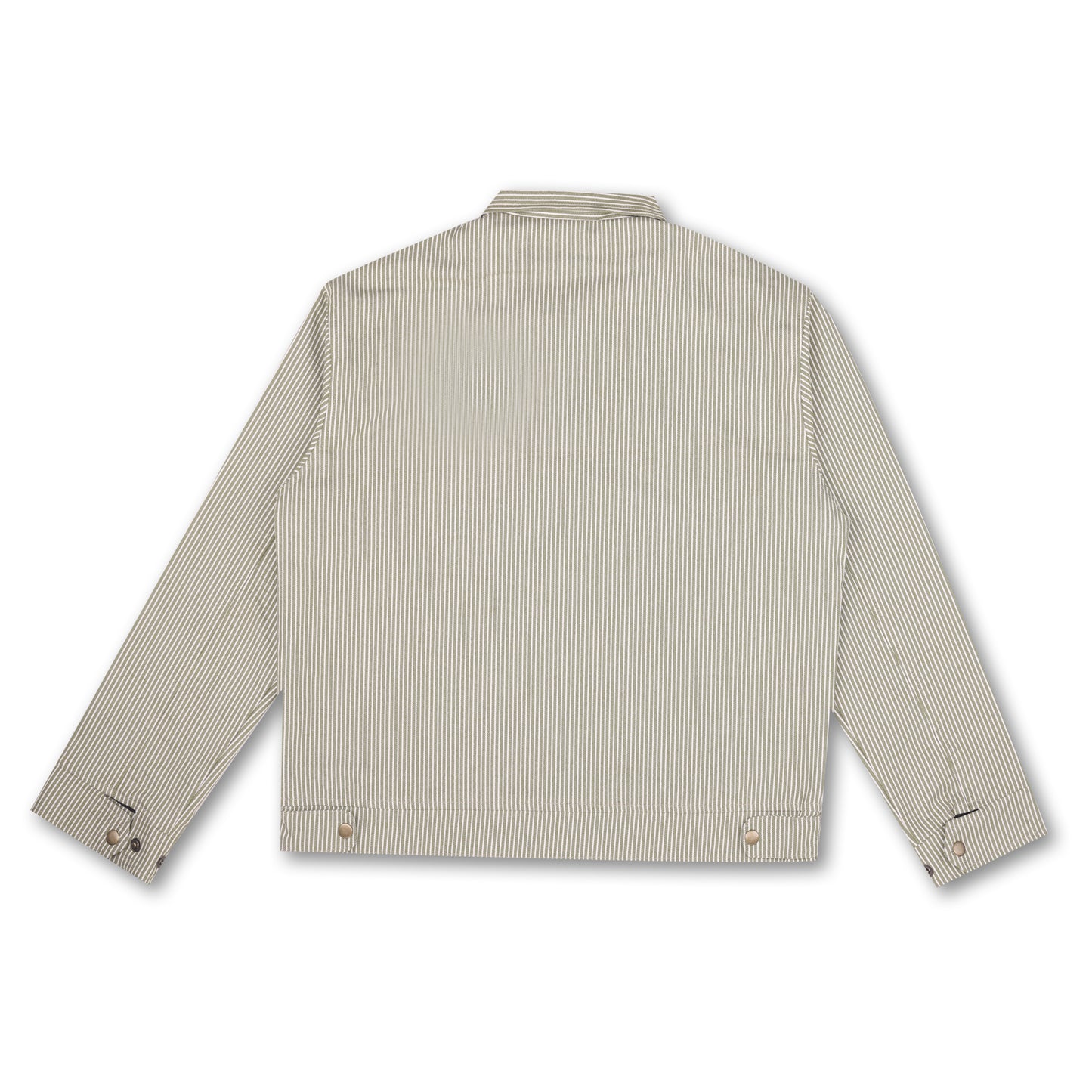 Hickory Stripe Work Jacket (Green)