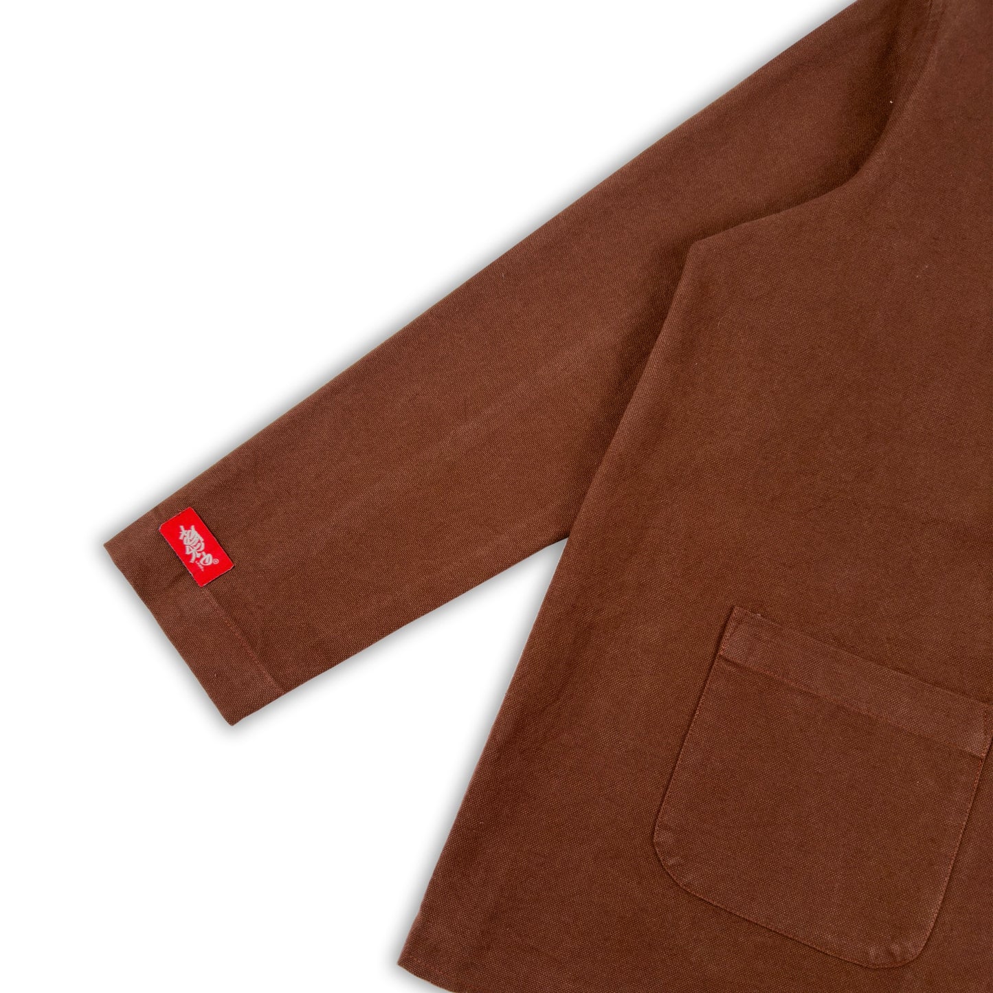 Washed Chore Blazer (Brown)