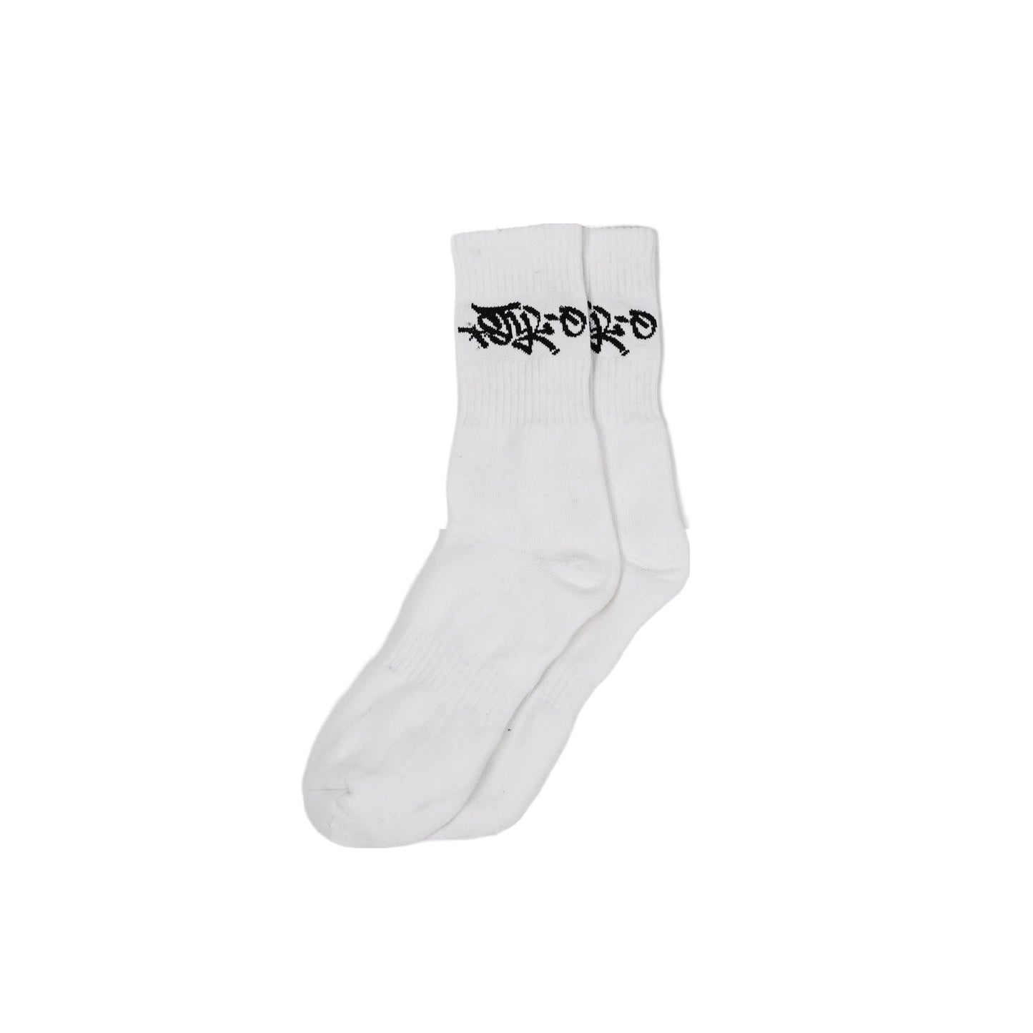 Crew Socks (White/Black)