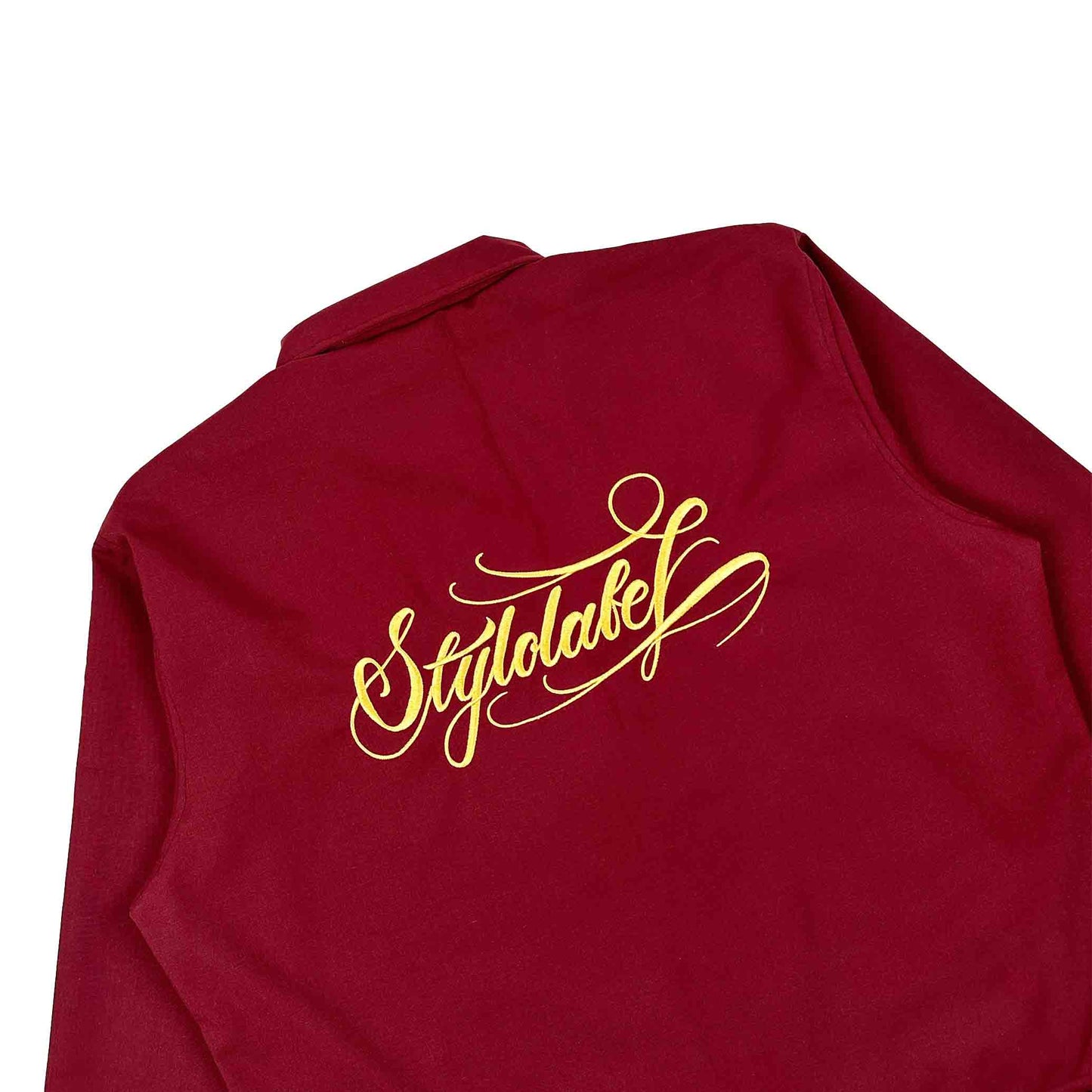 Zip Work Jacket (Maroon)