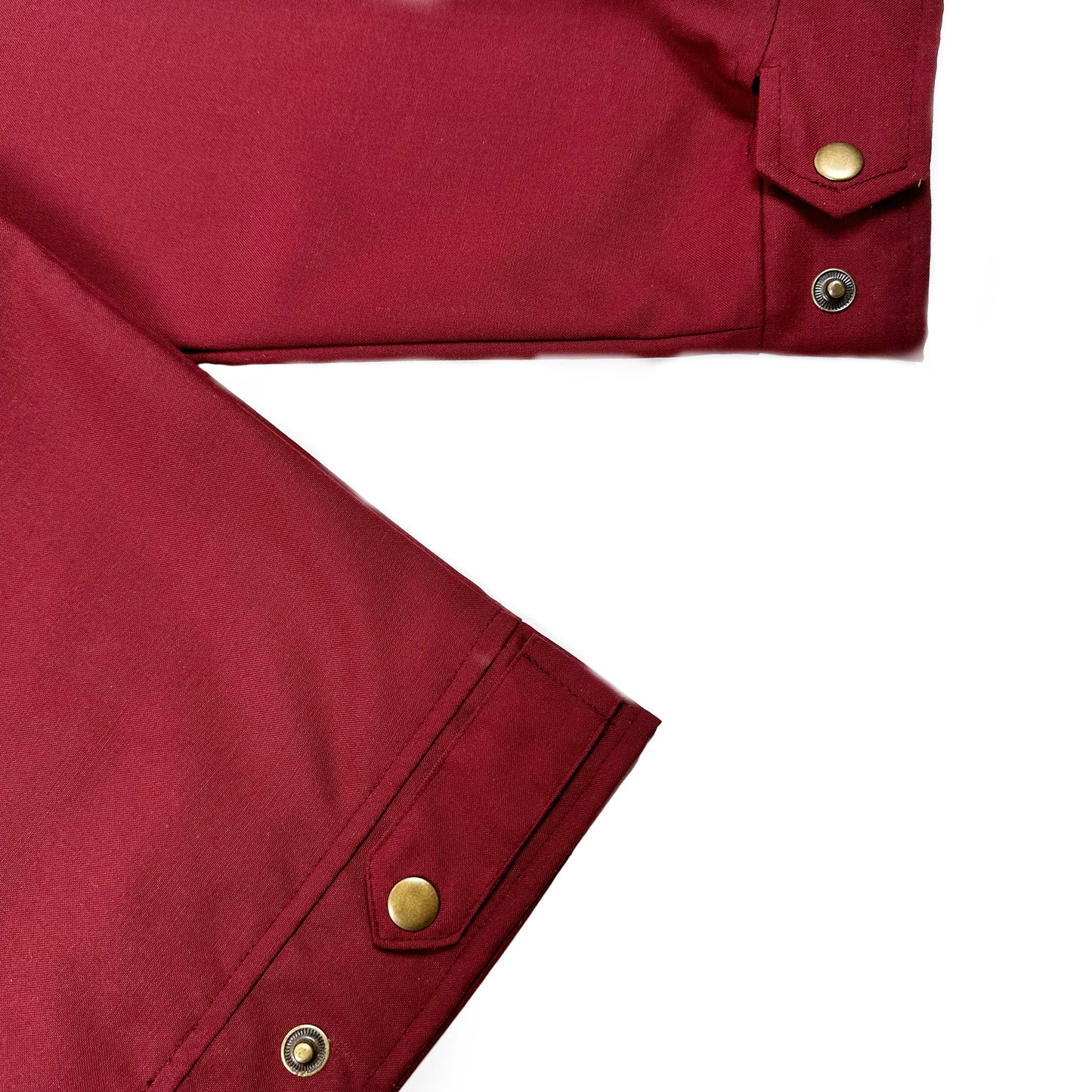 Zip Work Jacket (Maroon)