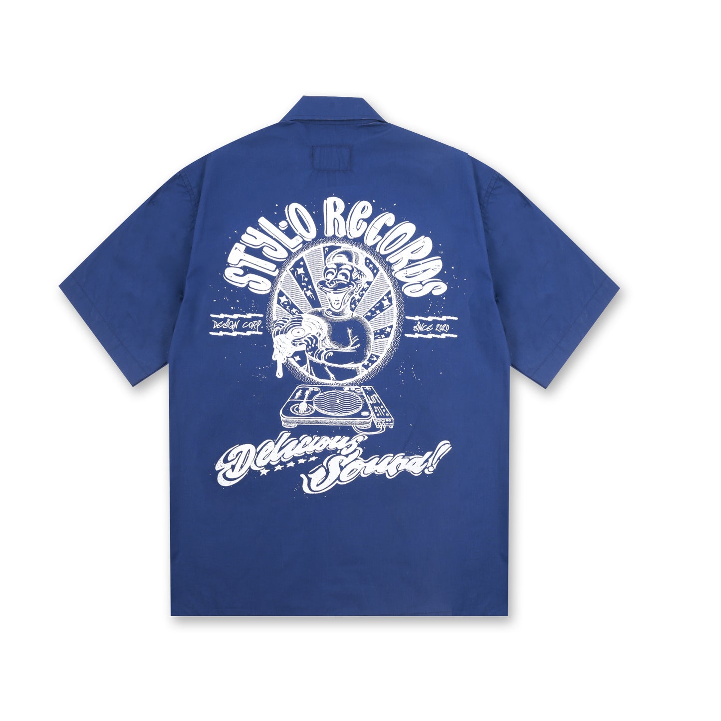 Delicious Sound Garage Shirt (Navy Blue)