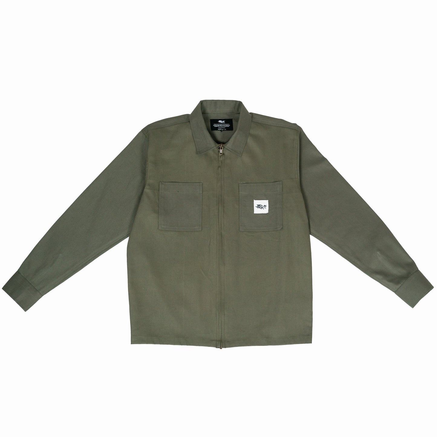 LS Zip Up Workshirt