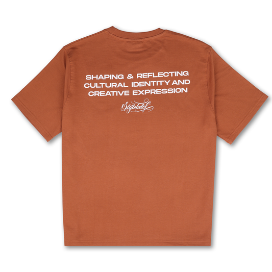 Statement Tee (Brown)