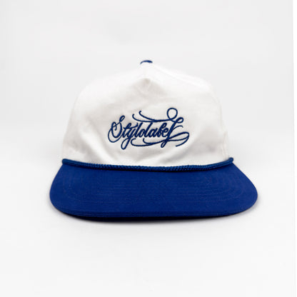 Cursive Logo Retro Unstructured Cap