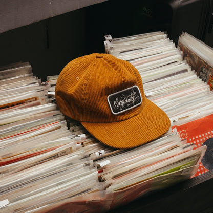 Mustard Corduroy Retro Cap