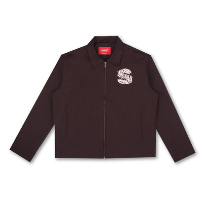 S Logo Jacket (Brown)