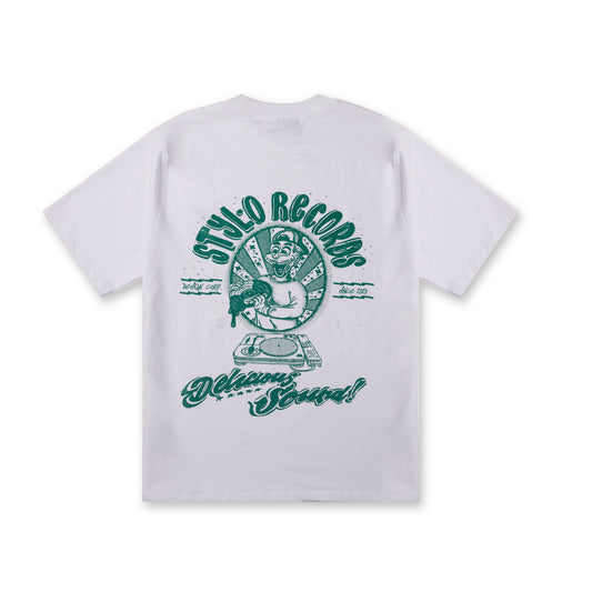 Delicious Sound Tee (White)