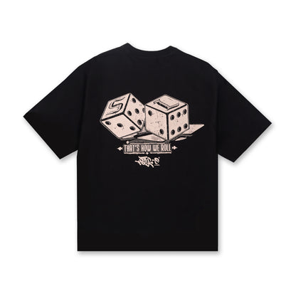 That's How We Roll Dice Tee (Black)