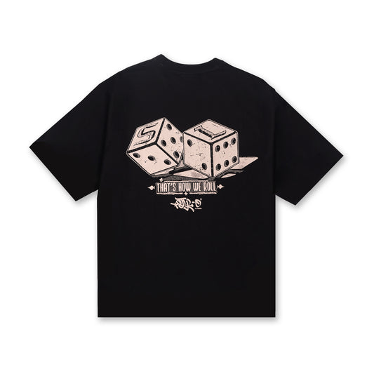 That's How We Roll Dice Tee (Black)