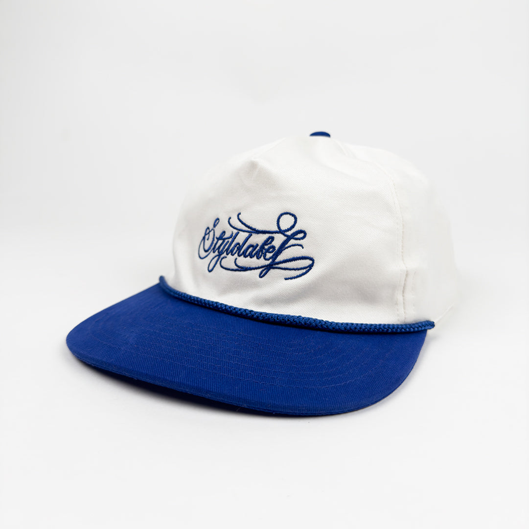 Cursive Logo Retro Unstructured Cap