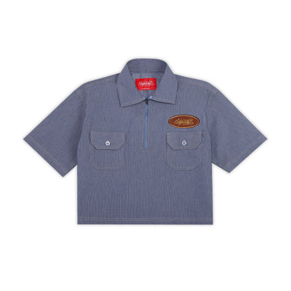 Oval Zip Up Workshirt (Women)