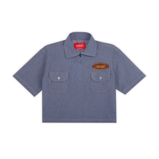 Oval Zip Up Workshirt (Women)