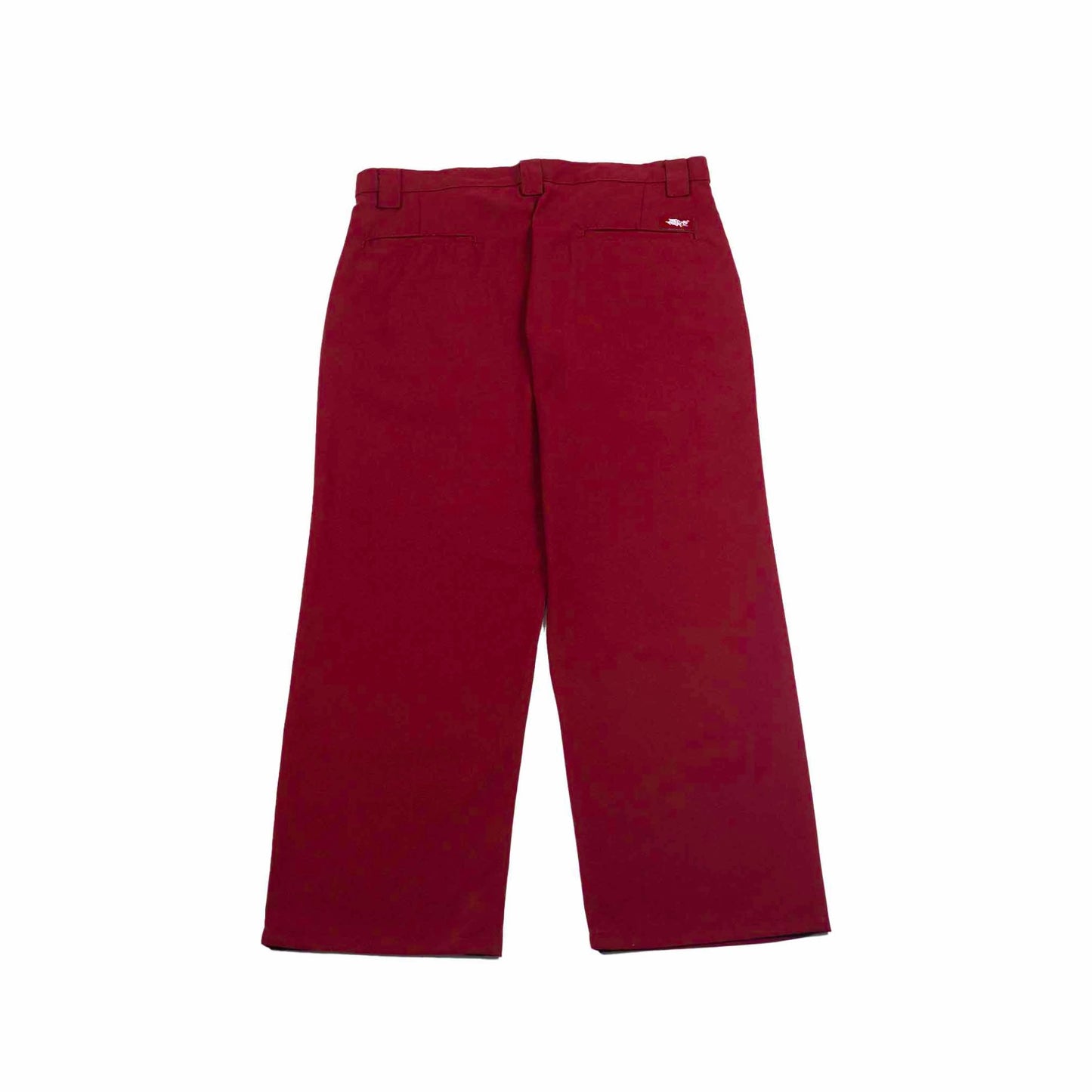 Relaxed Work Pants (Maroon)