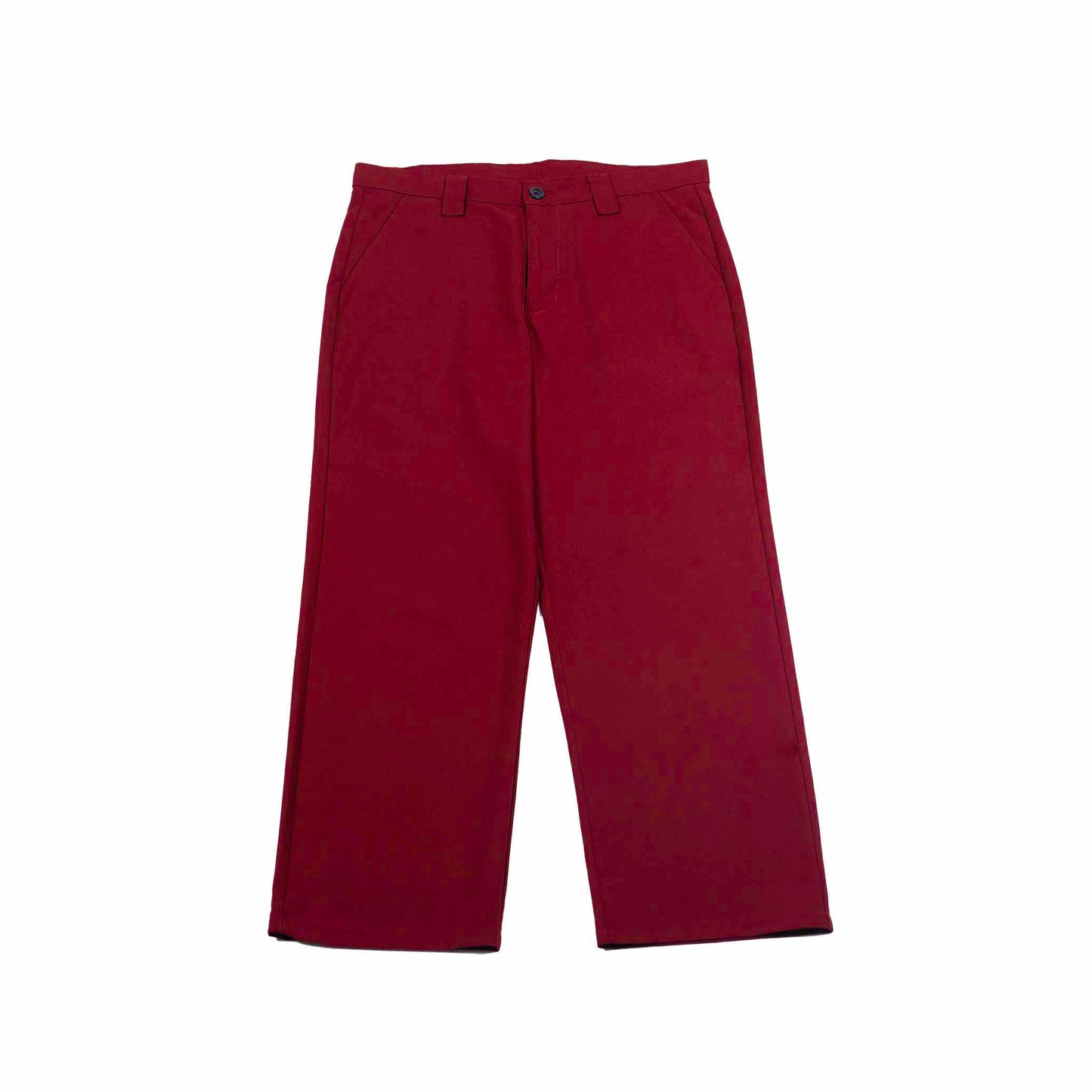 Relaxed Work Pants (Maroon)