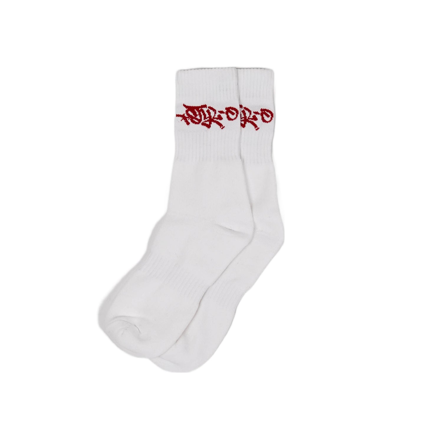 Crew Socks (White/Red)