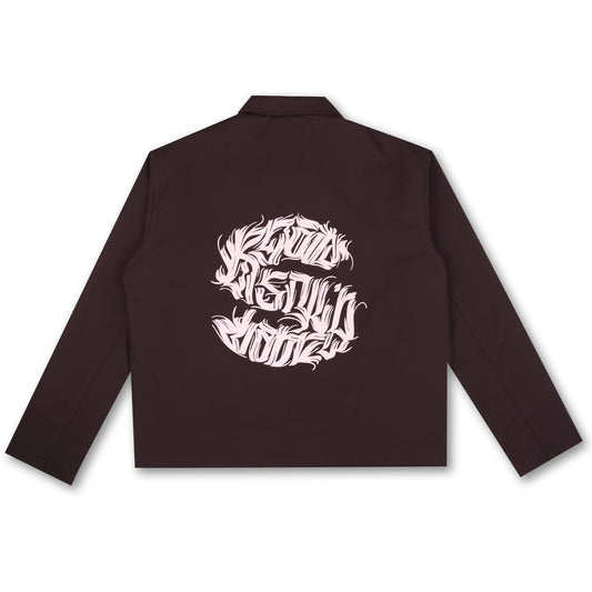 S Logo Jacket (Brown)